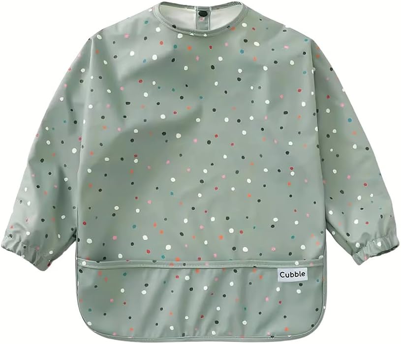 Thumbnail 6 de Cubble Waterproof Coverall Baby Feeding Bibs – Adjustable, Long-Sleeve Bib for Mealtimes and Messy Play
