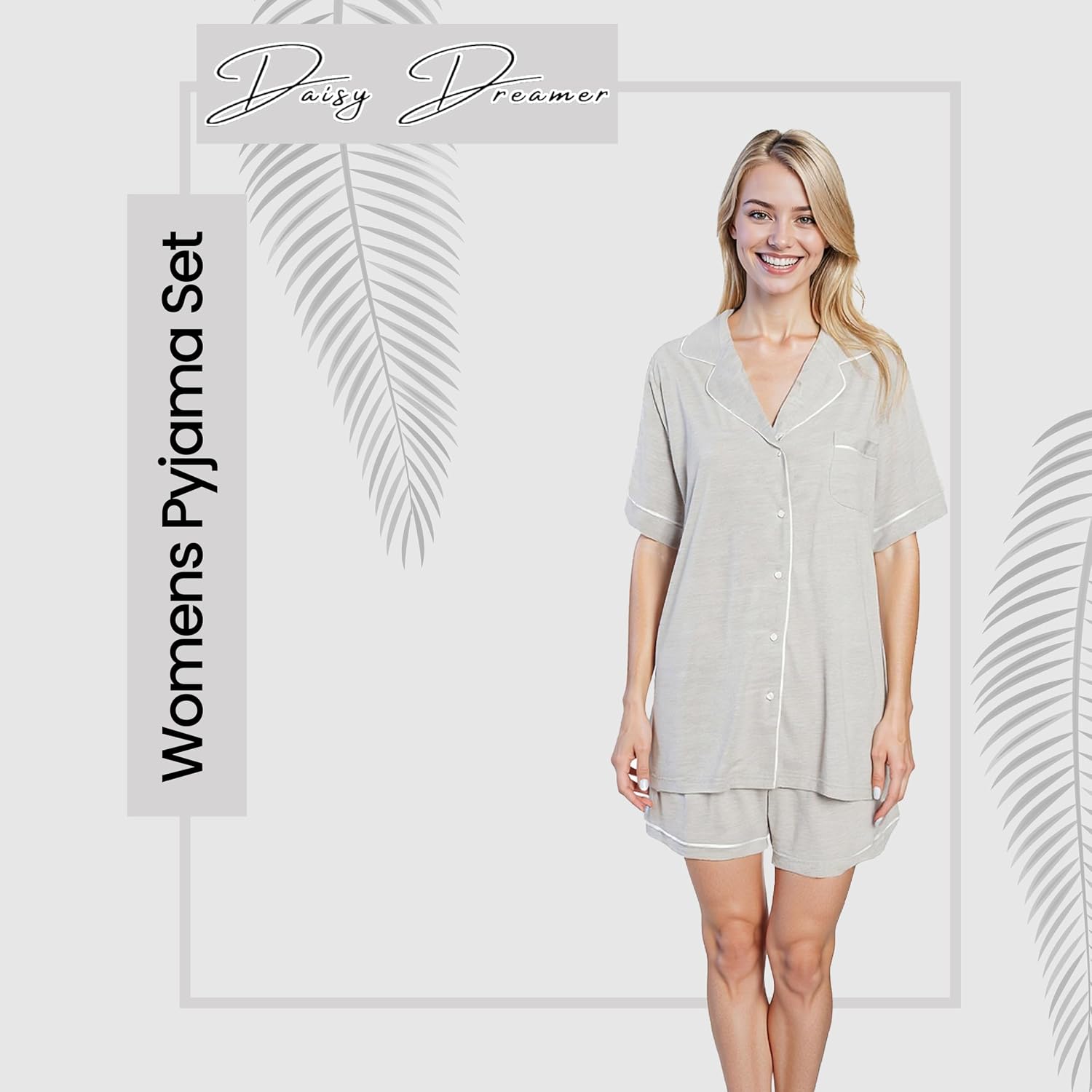 Thumbnail 4 de Daisy Dreamer Short Pyjamas Top and Shorts