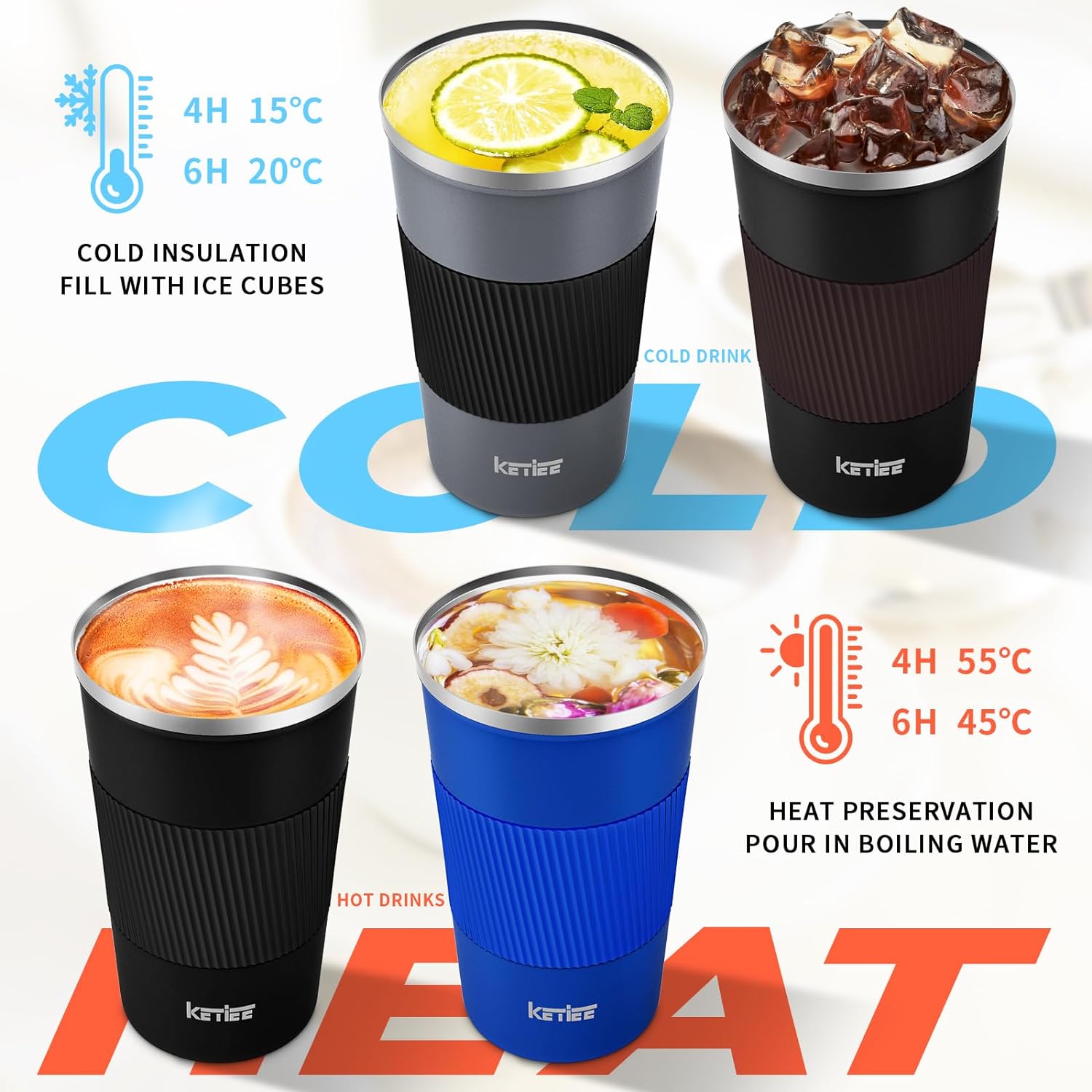 Detalle 2 de KETIEE Travel Mug, 12 oz