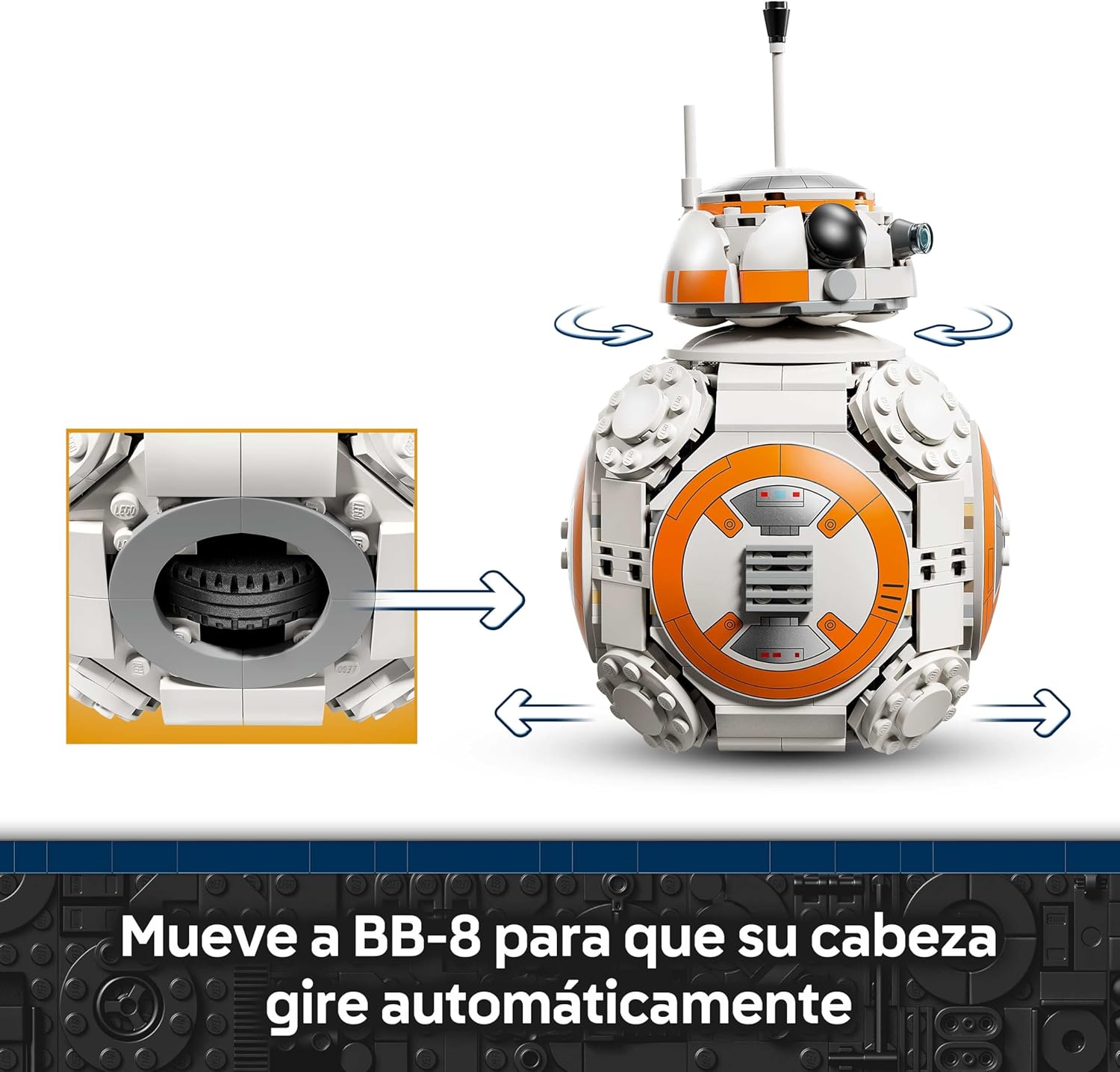 Thumbnail 2 de LEGO Star Wars BB-8 Droide Astromecánico 75452