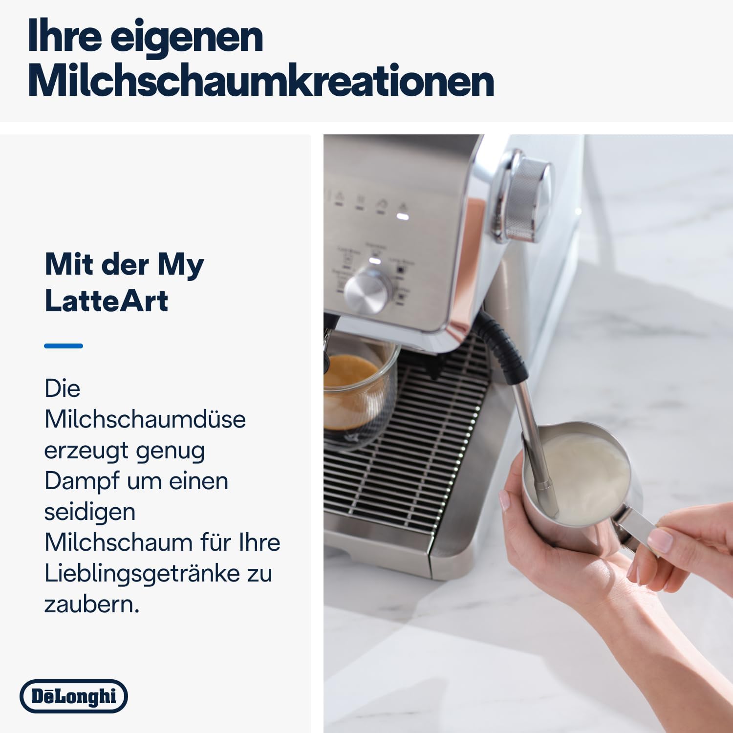 Thumbnail 4 de De'Longhi La Specialista Opera EC9555.M Siebträgermaschine mit Cold Brew & Espresso Cool sowie Barista-Kit