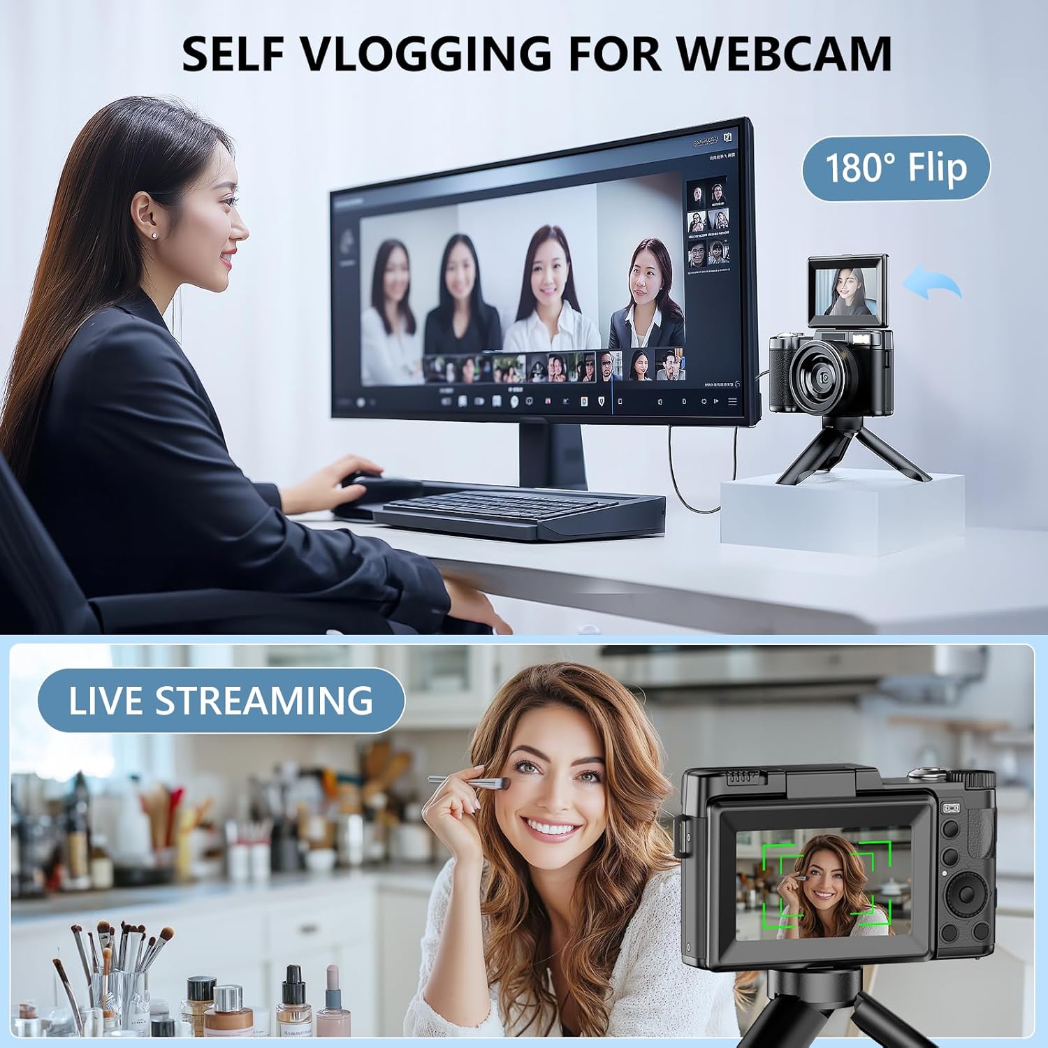 Thumbnail 5 de Macchina Fotografica 5K 64MP Zoom 18X