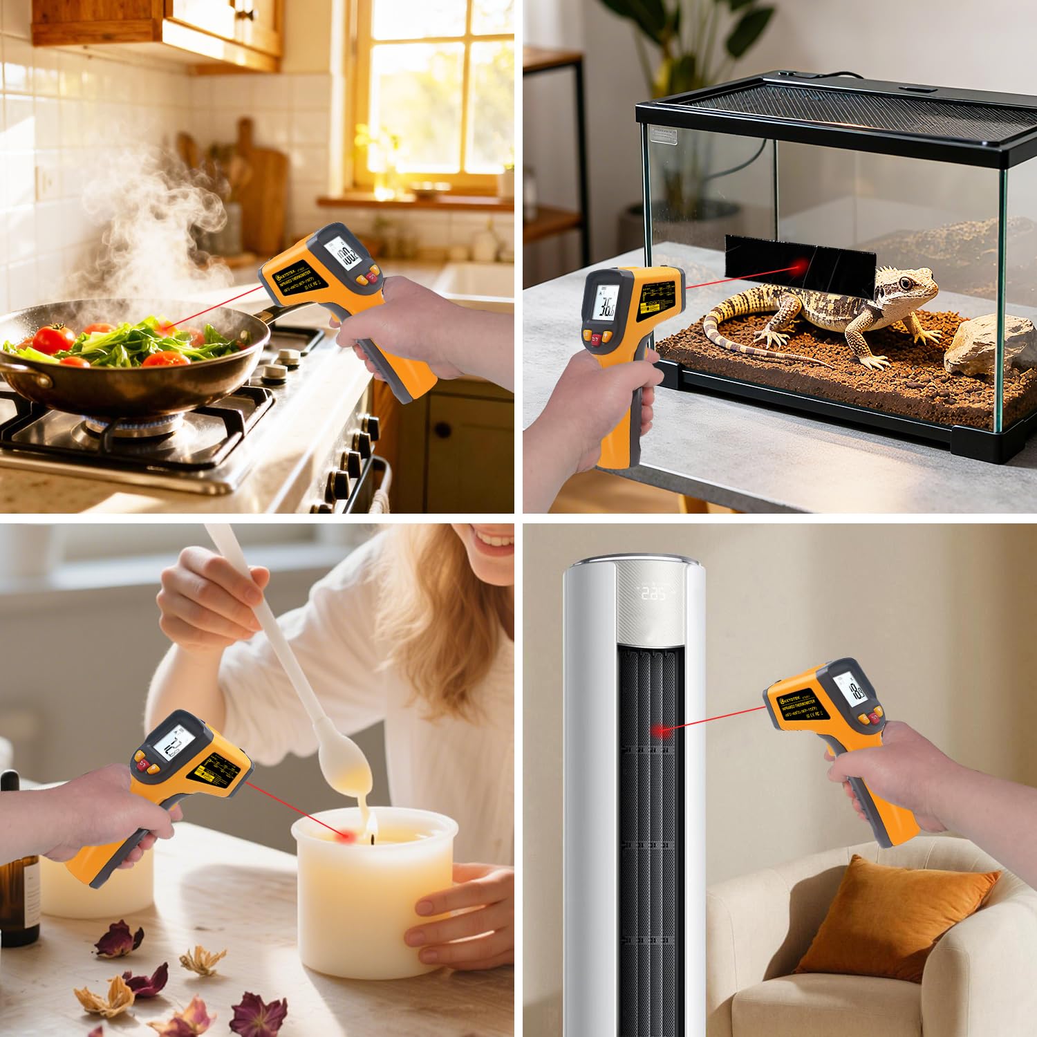 Thumbnail 4 de KETOTEK Termometro a infrarossi senza contatto 600°C 🌡