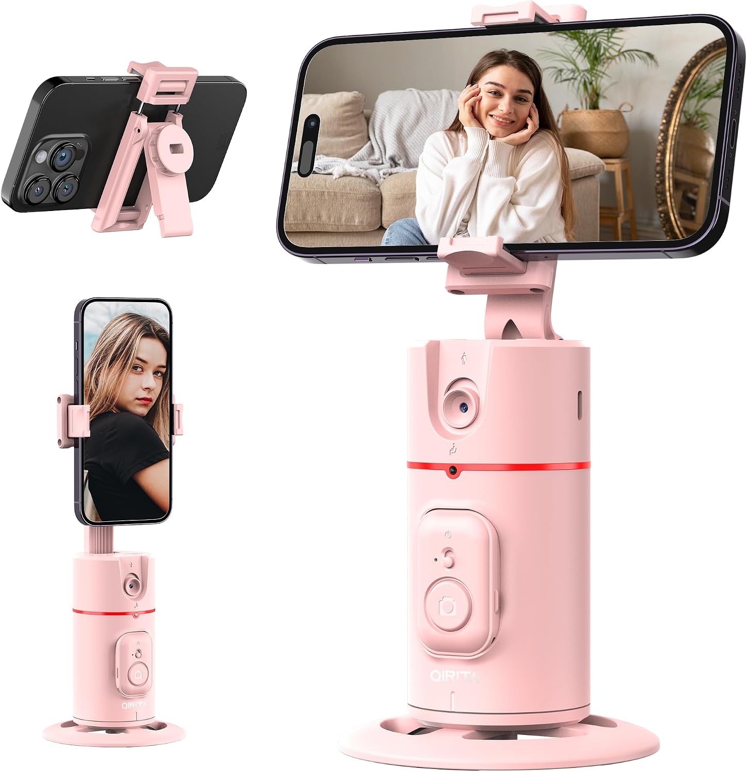 Detalle de Automatic Face Tracking Mobile Stand seguimiento facial