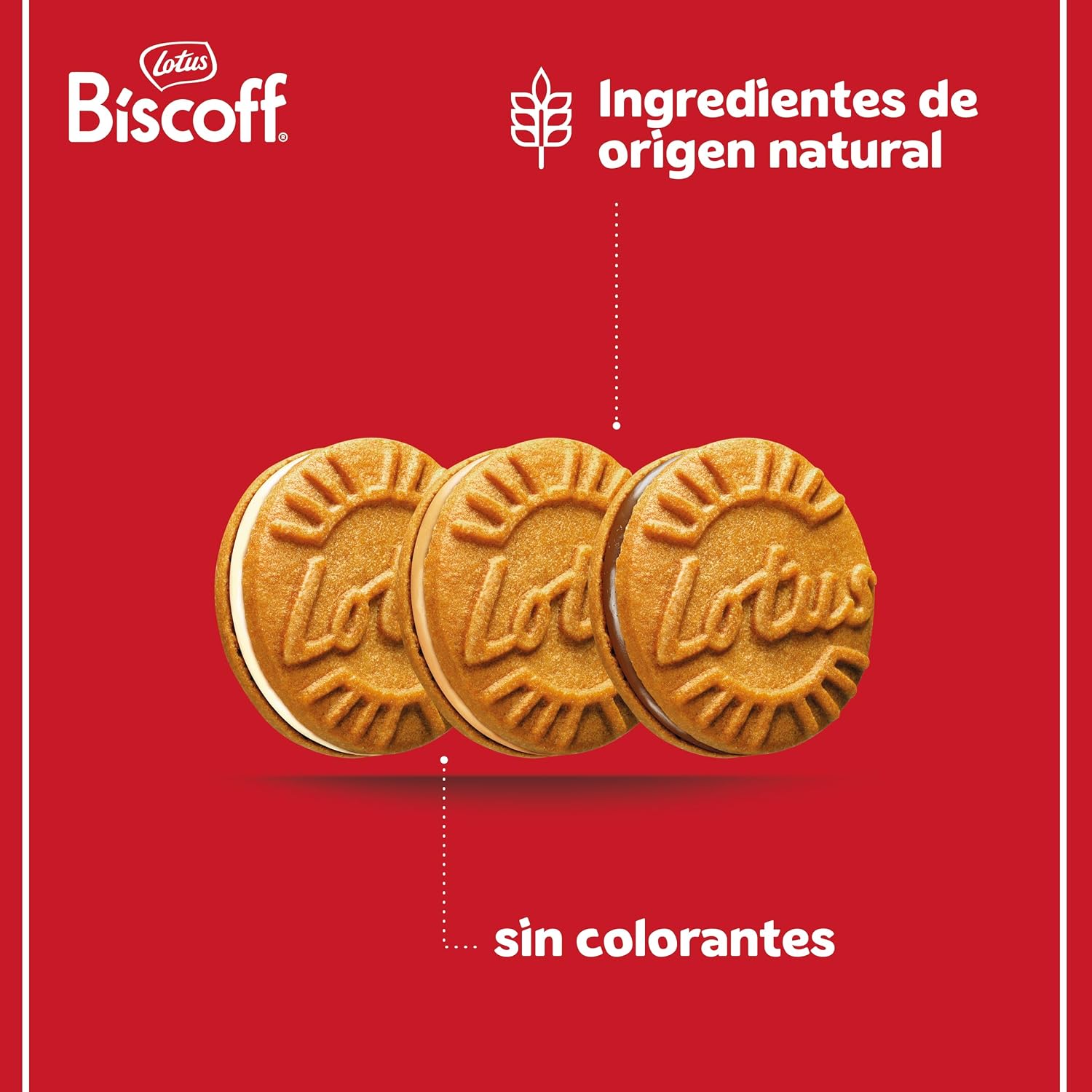 Detalle 2 de Lotus Biscoff | Deliciosas Galletas Sándwich Variadas 🍪