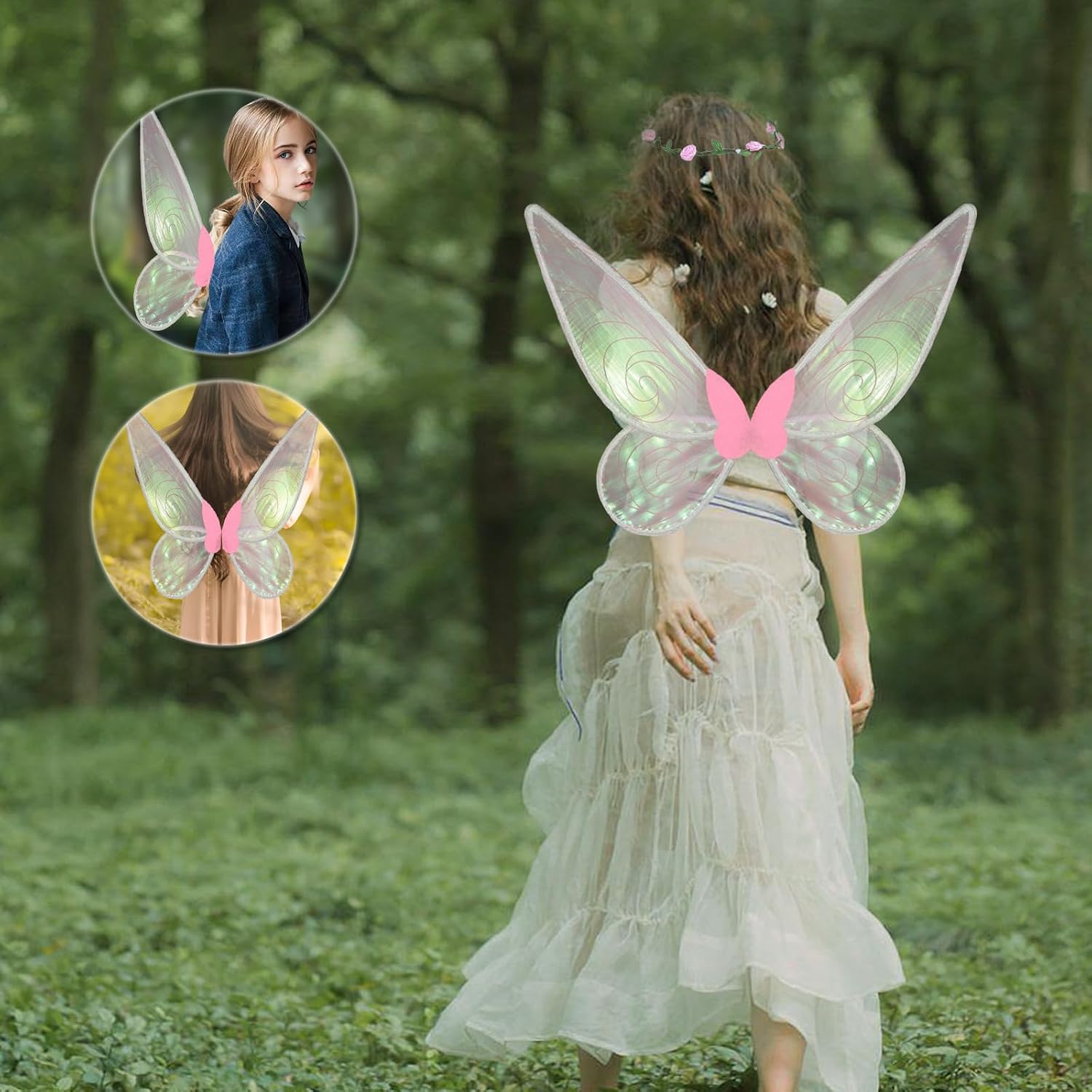 Detalle 2 de Jeackcelle Fairy Wings 60cm