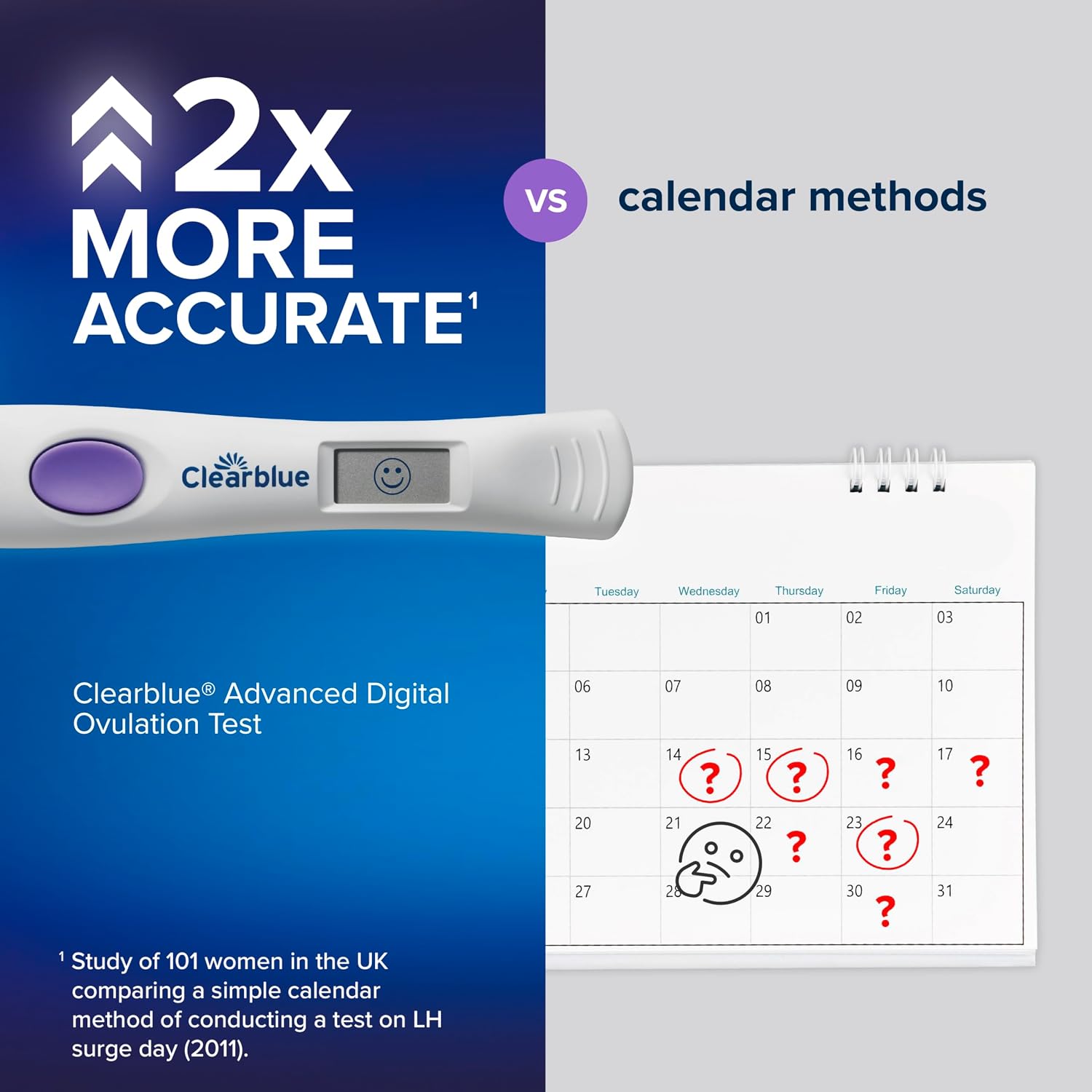 Thumbnail 6 de Clearblue Advanced Digital Ovulation & Pregnancy Test 📈