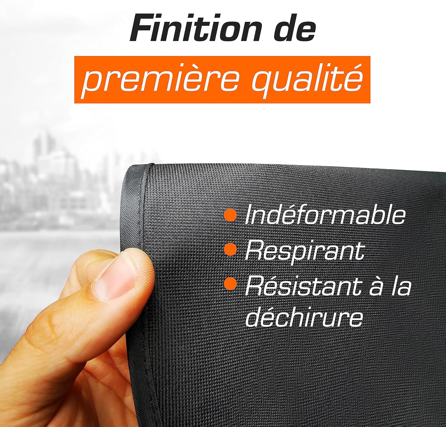 Thumbnail 3 de Upgrade4cars Housse de Siège Voiture Universelle Avant – Noir Imperméable (Chien/Enfant) et Accessoire d’Intérieur
