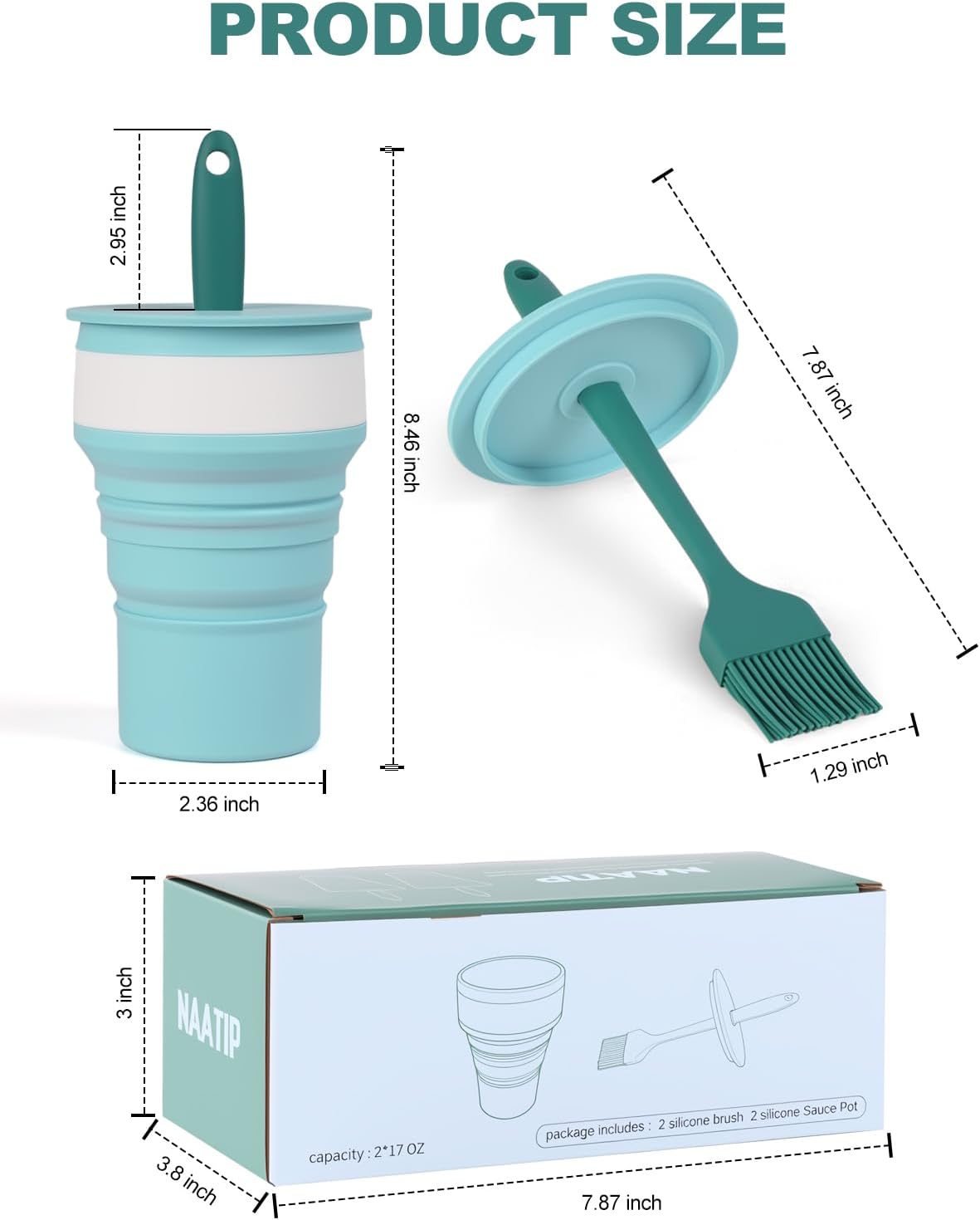 Detalle 2 de NAATIP Silicone Basting Brush