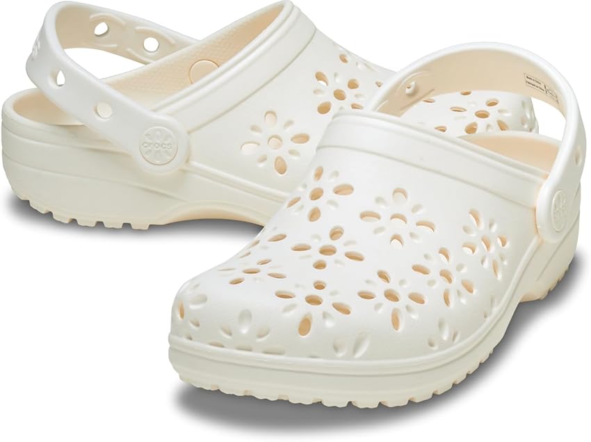 Detalle 2 de Crocs Classic Floral Cut Out Clog T Zuecos 25/26