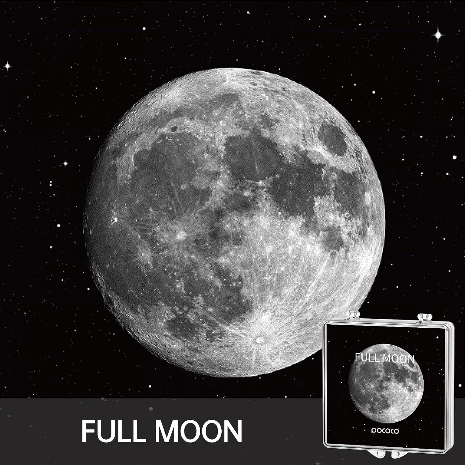 Detalle de Mond und Sterne Scheiben 5K fĂŒr Projektor đ