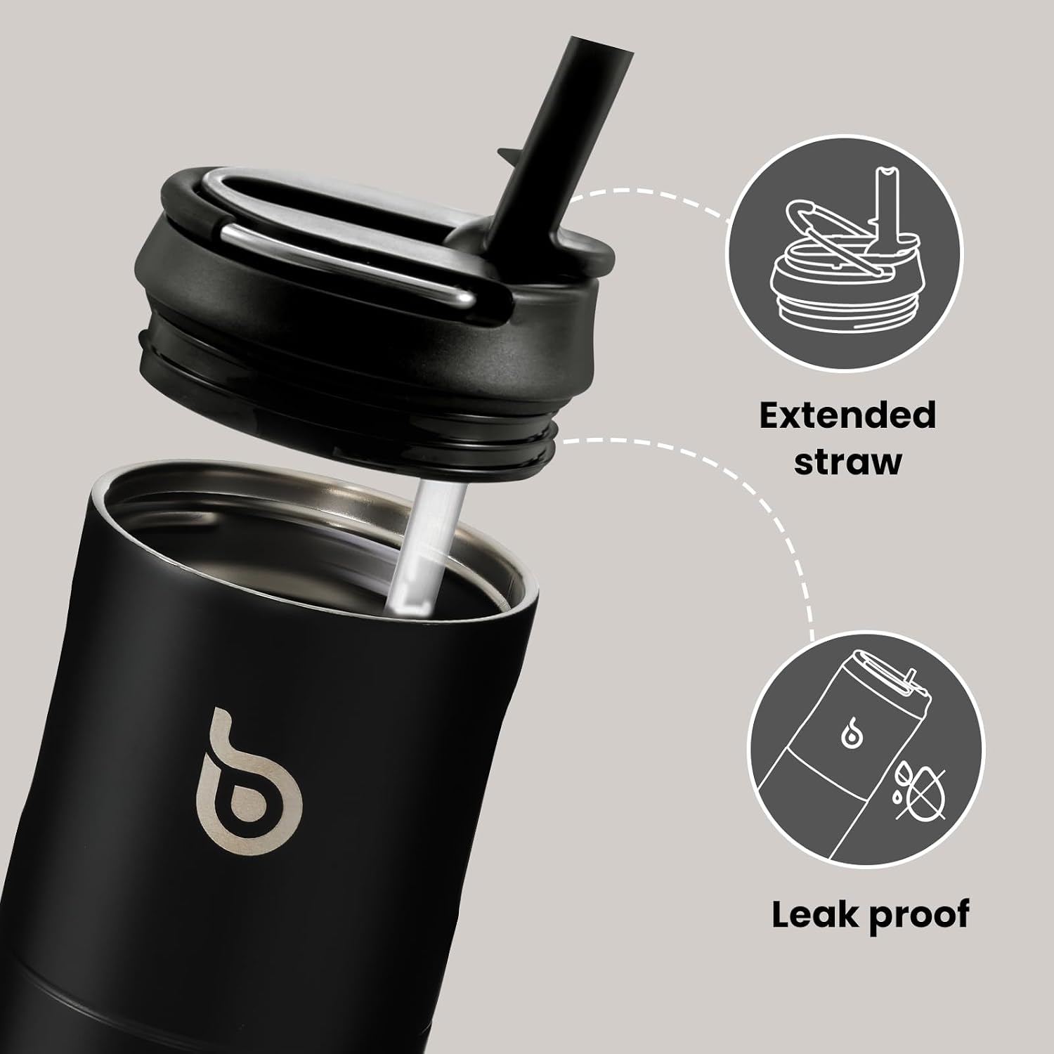 Detalle 2 de BOTTLE BOTTLE Stainless Steel 700ml Bottle