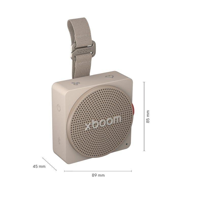 Thumbnail 3 de LG Xboom Mini: altavoz portátil IP67 con Bluetooth 5.4, 5 W y AI Sound