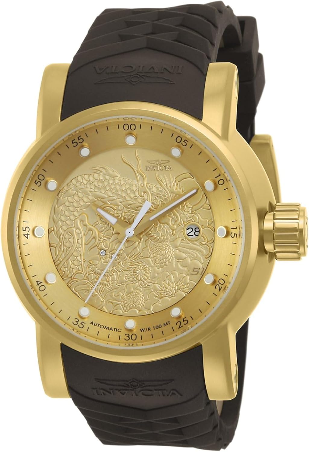 Detalle 2 de Invicta S1 Rally - Orologio da Uomo in Acciaio Inossidabile, Movimento Automatico, 48 mm