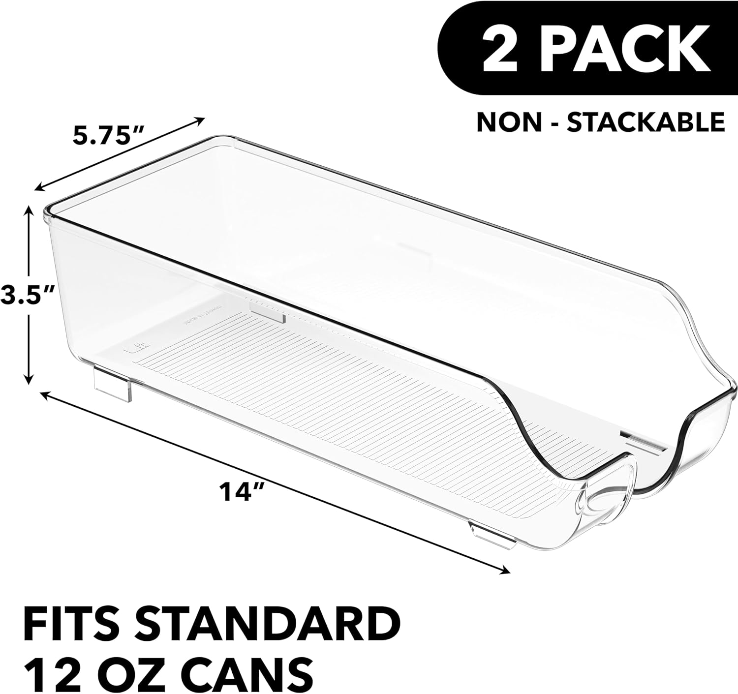 Thumbnail 1 de Simple Houseware Soda Can Organizer 14"