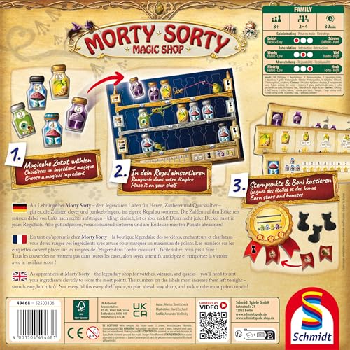 Thumbnail 1 de Morty Sorty: Magic Shop – Familienspiel von Schmidt Spiele