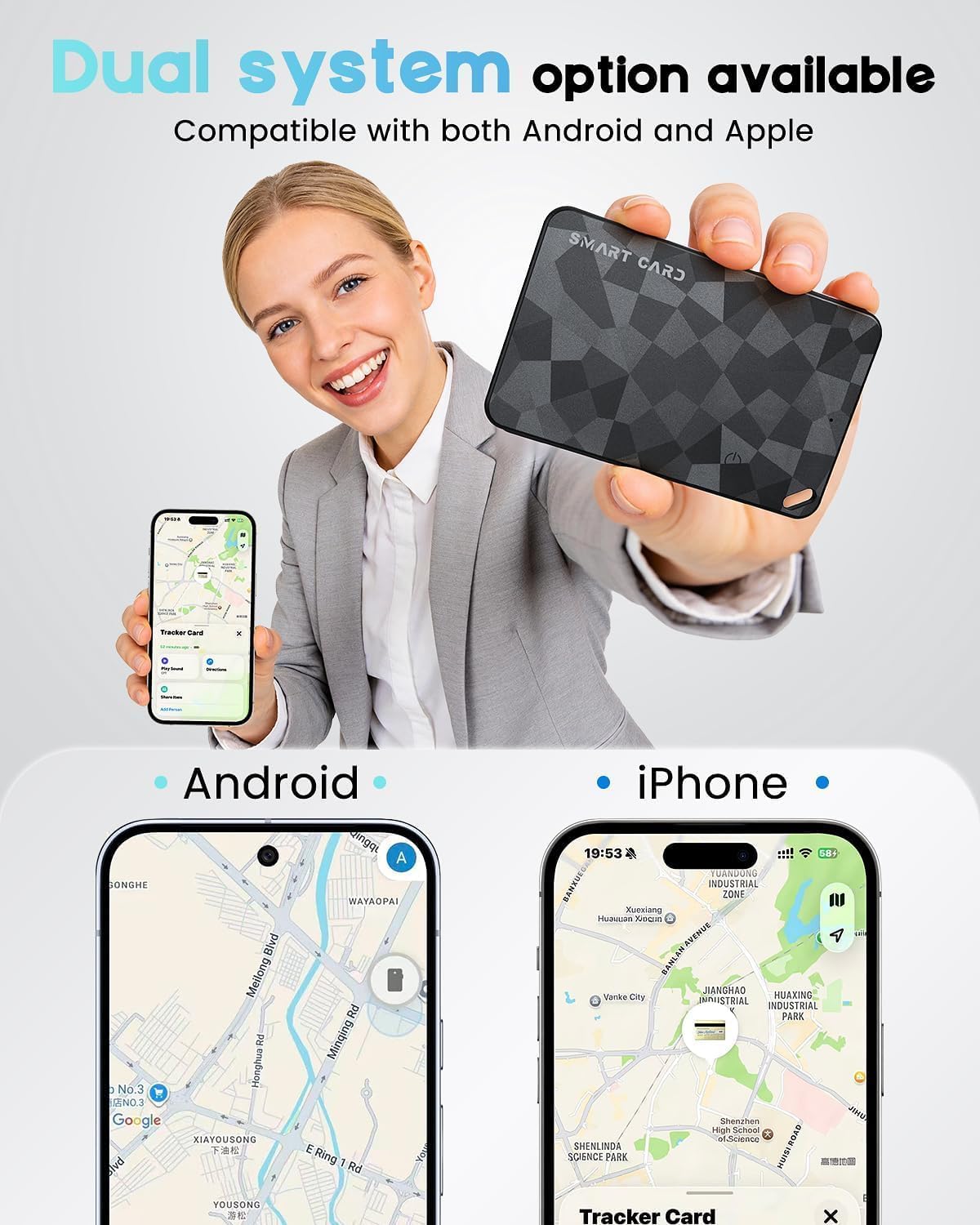 Thumbnail 1 de 2026 Wallet Tracker Card Bluetooth GPS
