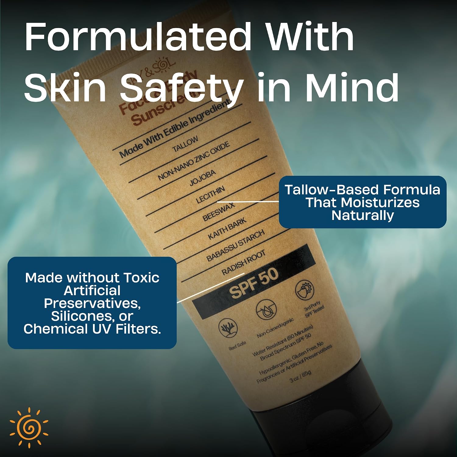 Thumbnail 5 de Sky and Sol Mineral Sunscreen SPF 50
