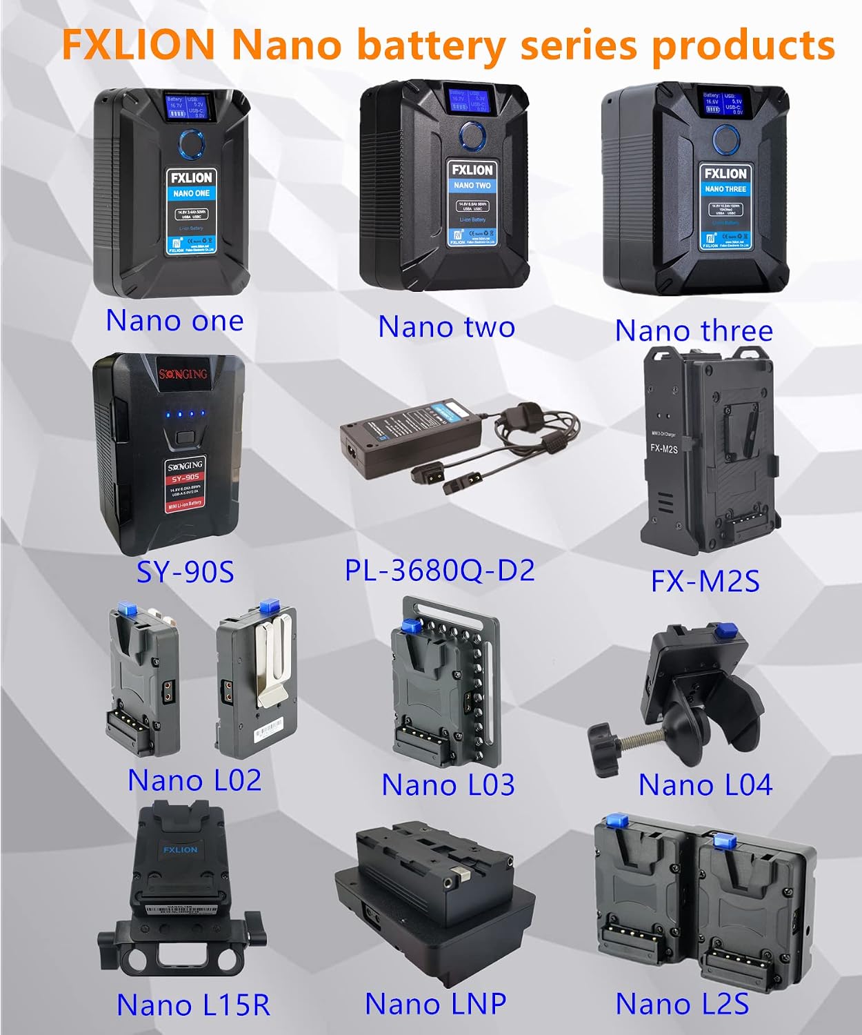 Thumbnail 6 de SONGING Fxlion NANO TWO 98Wh: Tiny V-mount Battery with Type-C, D-Tap, USB Ports