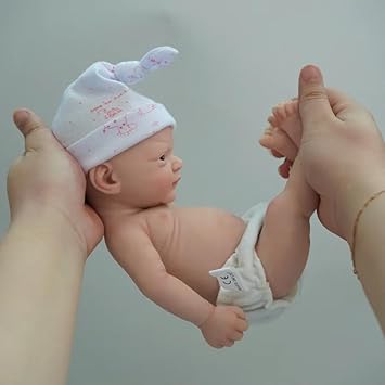 Detalle de MYREBABY - Muñeca de Silicona Realista de 30,5 cm 👶