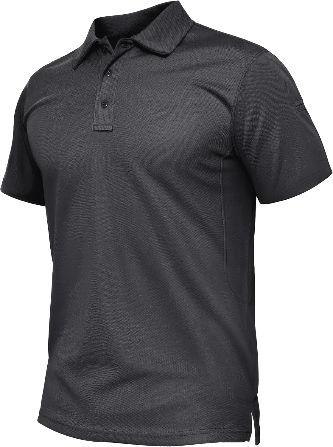 Detalle de TACVASEN Men's Breathable Quick Dry Golf Polo Shirt