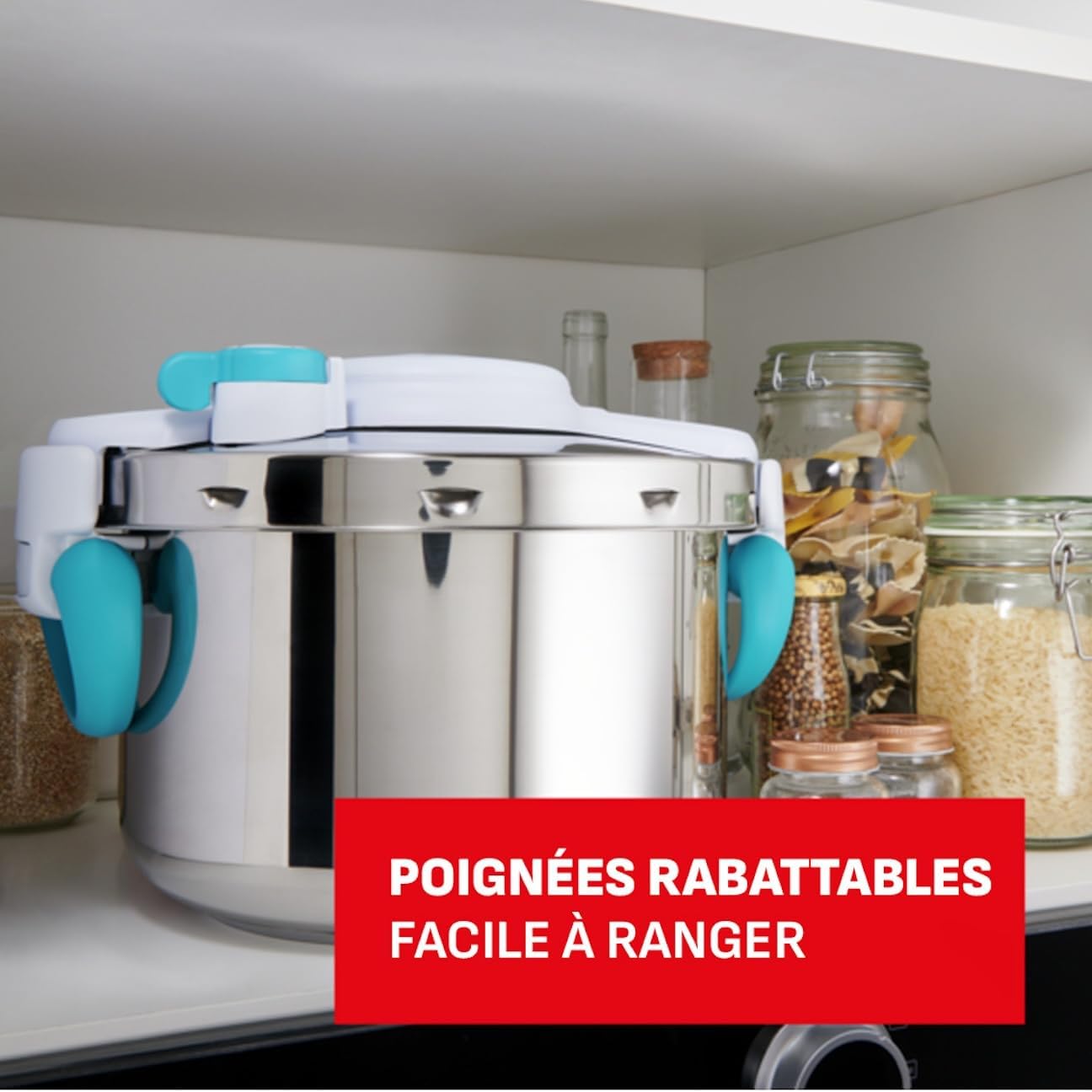Thumbnail 4 de SEB ClipsoMinut' Easy+ 6L autocuiseur induction