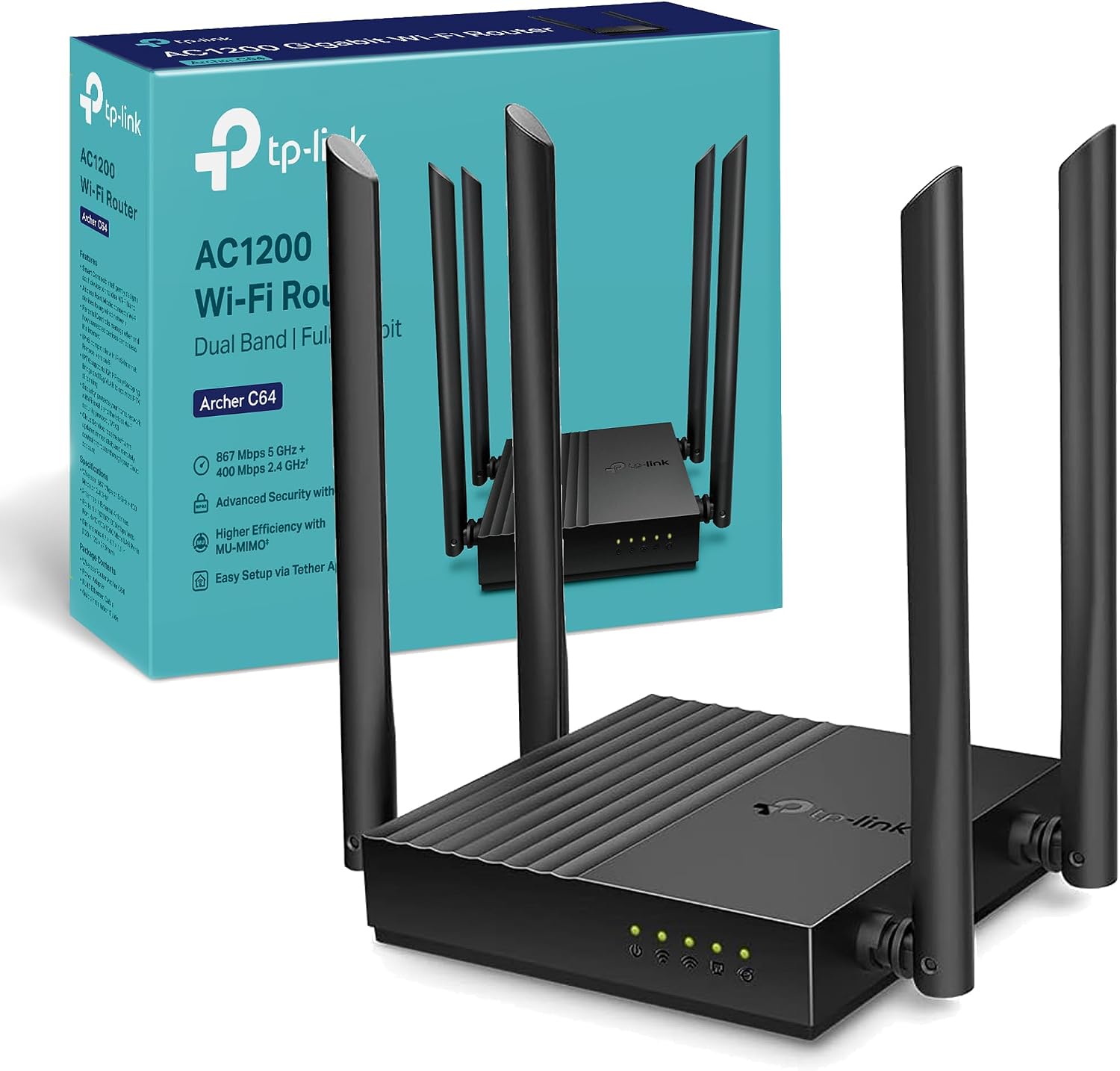 Thumbnail 6 de TP-Link Archer C50 AC1200 Router — Dual‑Band 867 Mbps