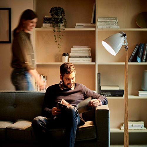 Detalle de Amazon Basics Lampadina LED E27, 9W – 2 pezzi, Luce Bianca Calda Dimmerabile (equivalente a 60W)