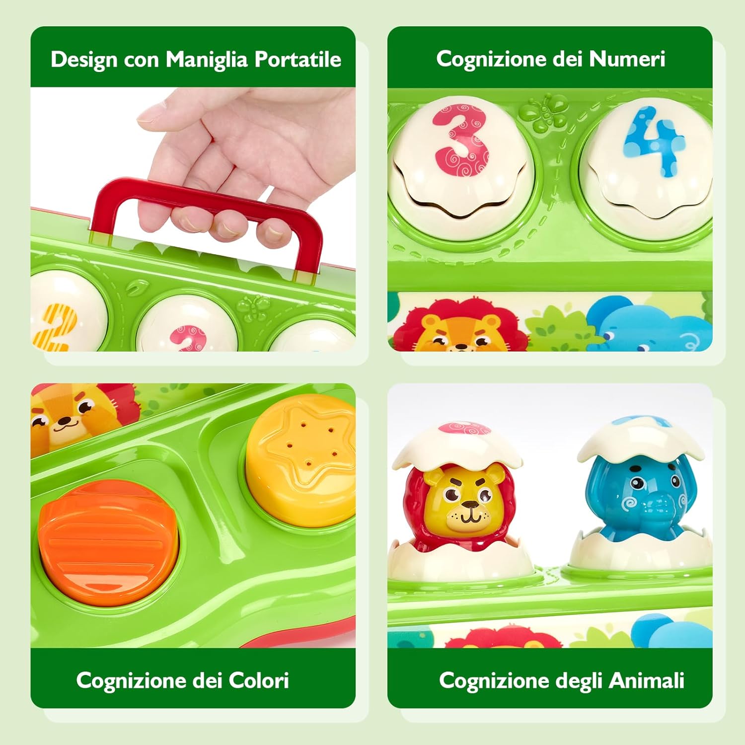 Thumbnail 4 de hahaland Animali Pop-Up 5 pezzi