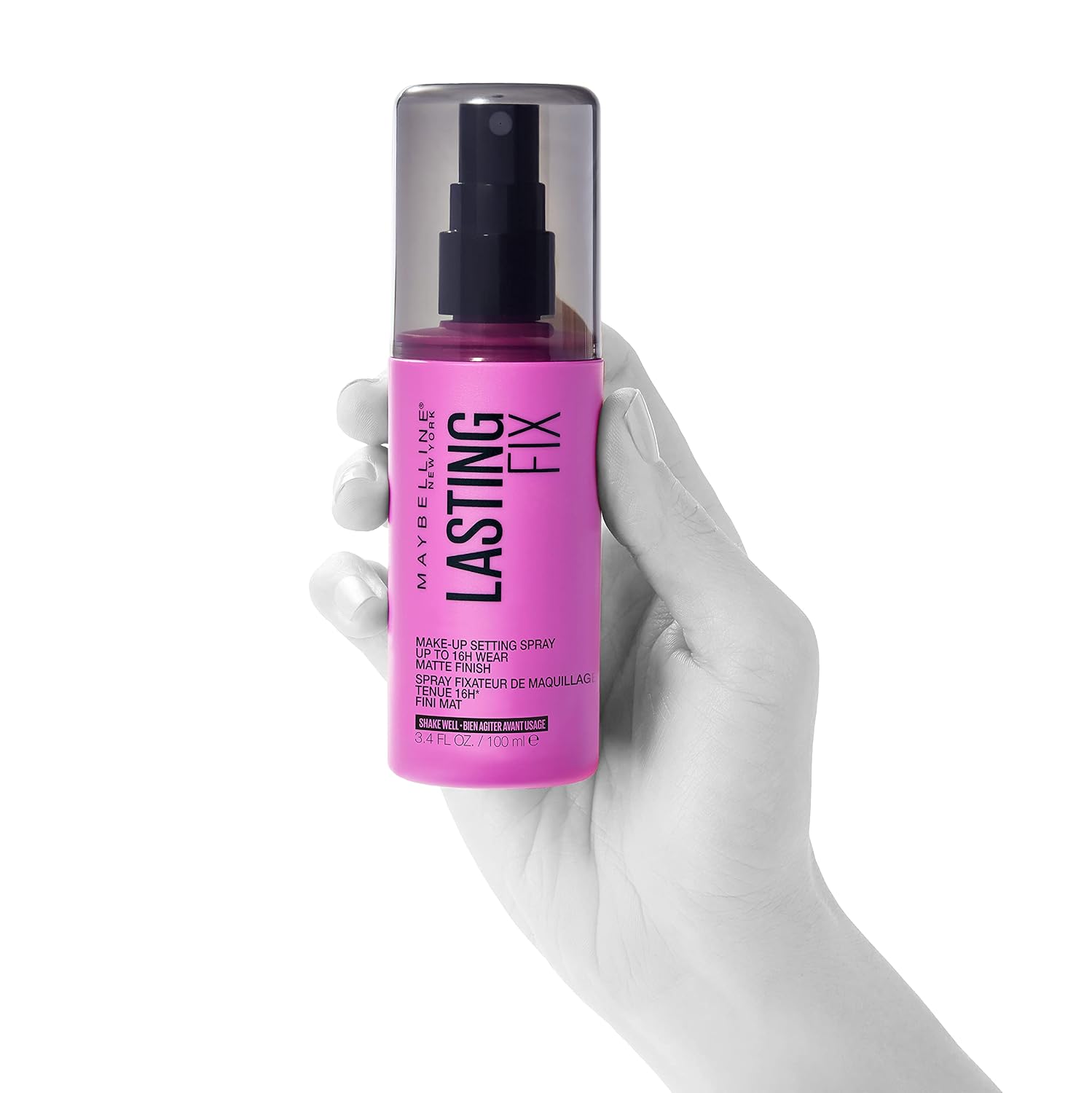 Thumbnail 1 de Maybelline New York Lasting Fix Spray für Make-up (transparent, Vanille) – Fixierspray mit mattierendem Mikropulver