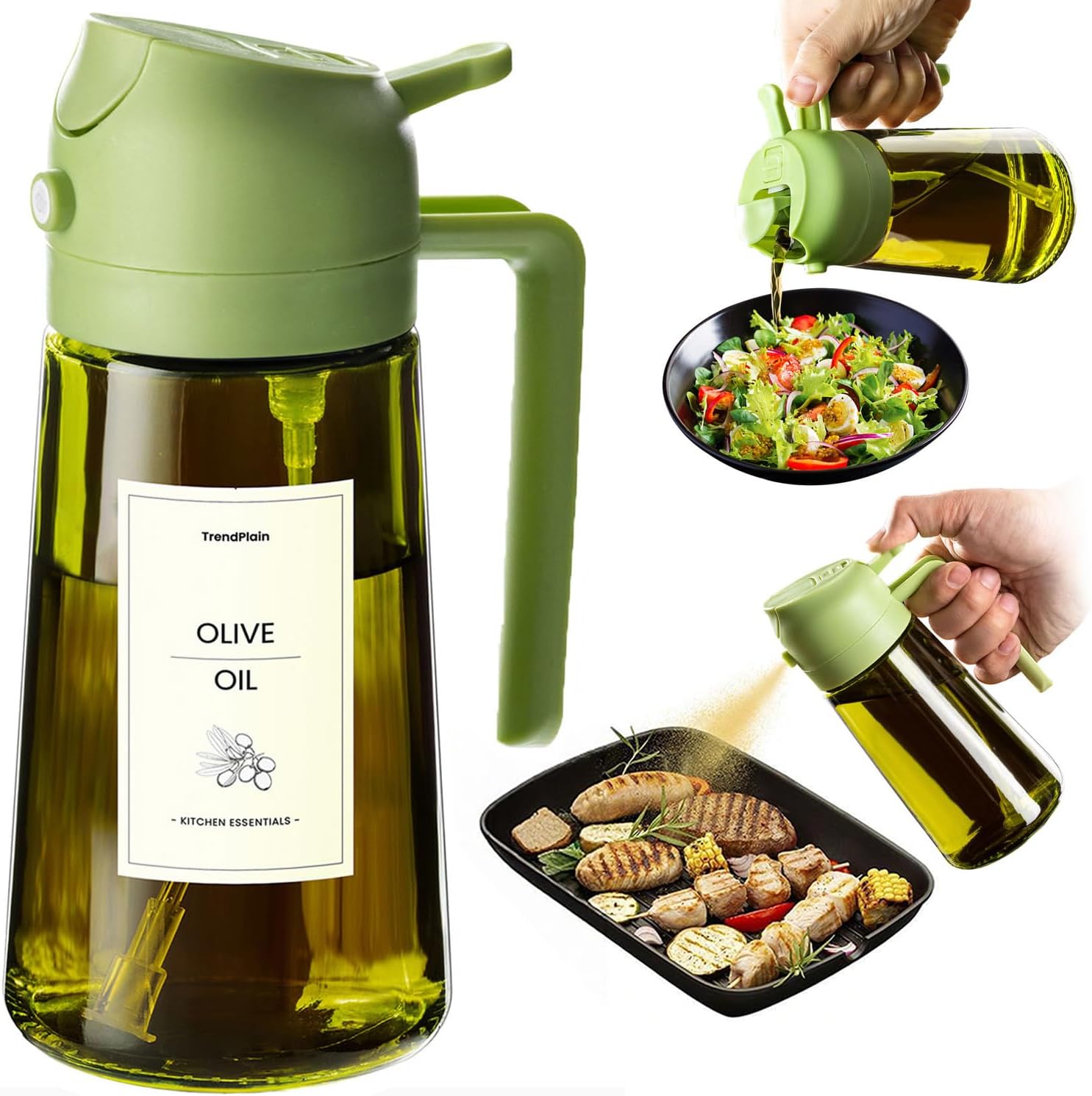 Detalle de TrendPlain Original 16oz Olive Oil Dispenser
