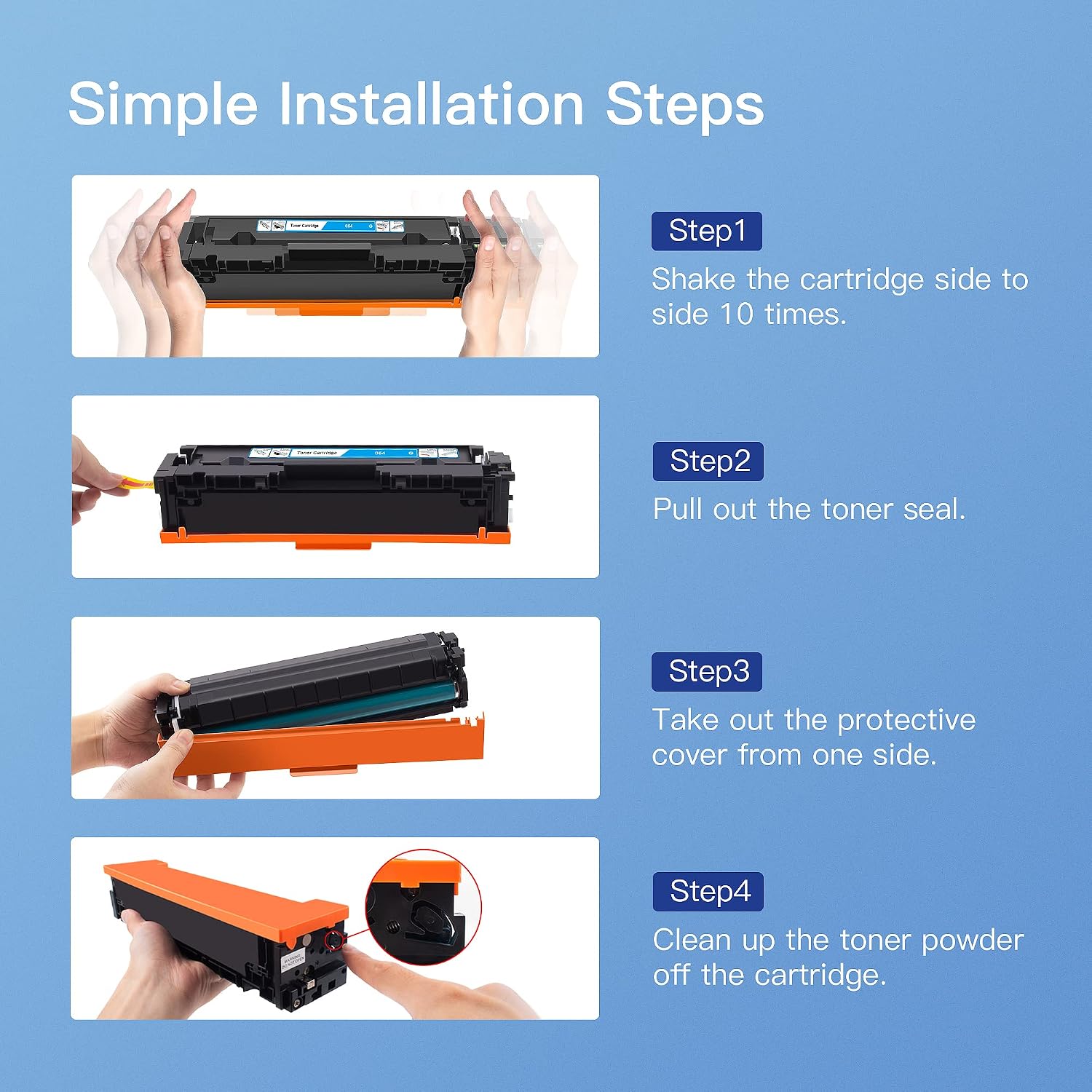 Detalle 2 de GPC Image Toner Cartridge 4-Pack