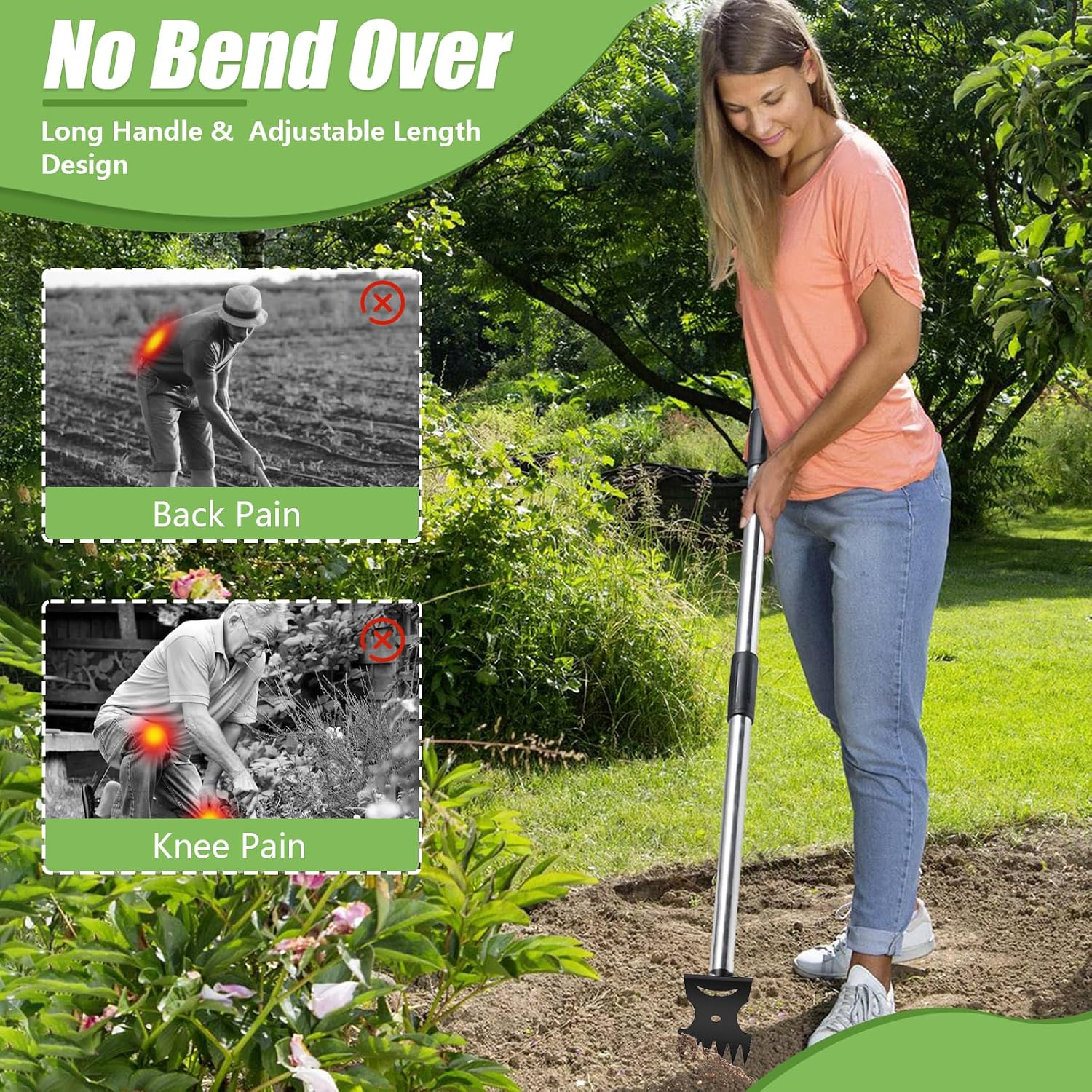 Thumbnail 2 de Weed Remover Tool 148cm Long Handle