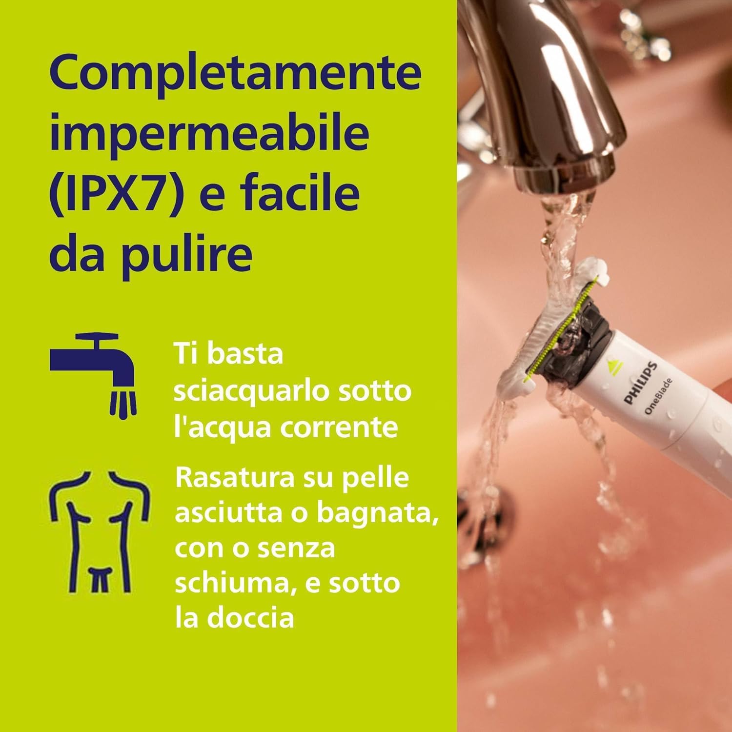 Thumbnail 5 de Philips OneBlade Intimate QP1924/30: rasatura sicura e rifinitura per le zone intime