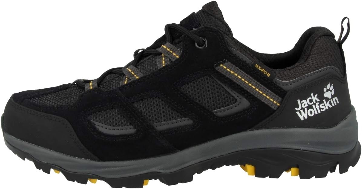 Detalle de Jack Wolfskin Herren Vojo 3 Texapore Low M – wasserdichter Wanderschuh für Tagestouren