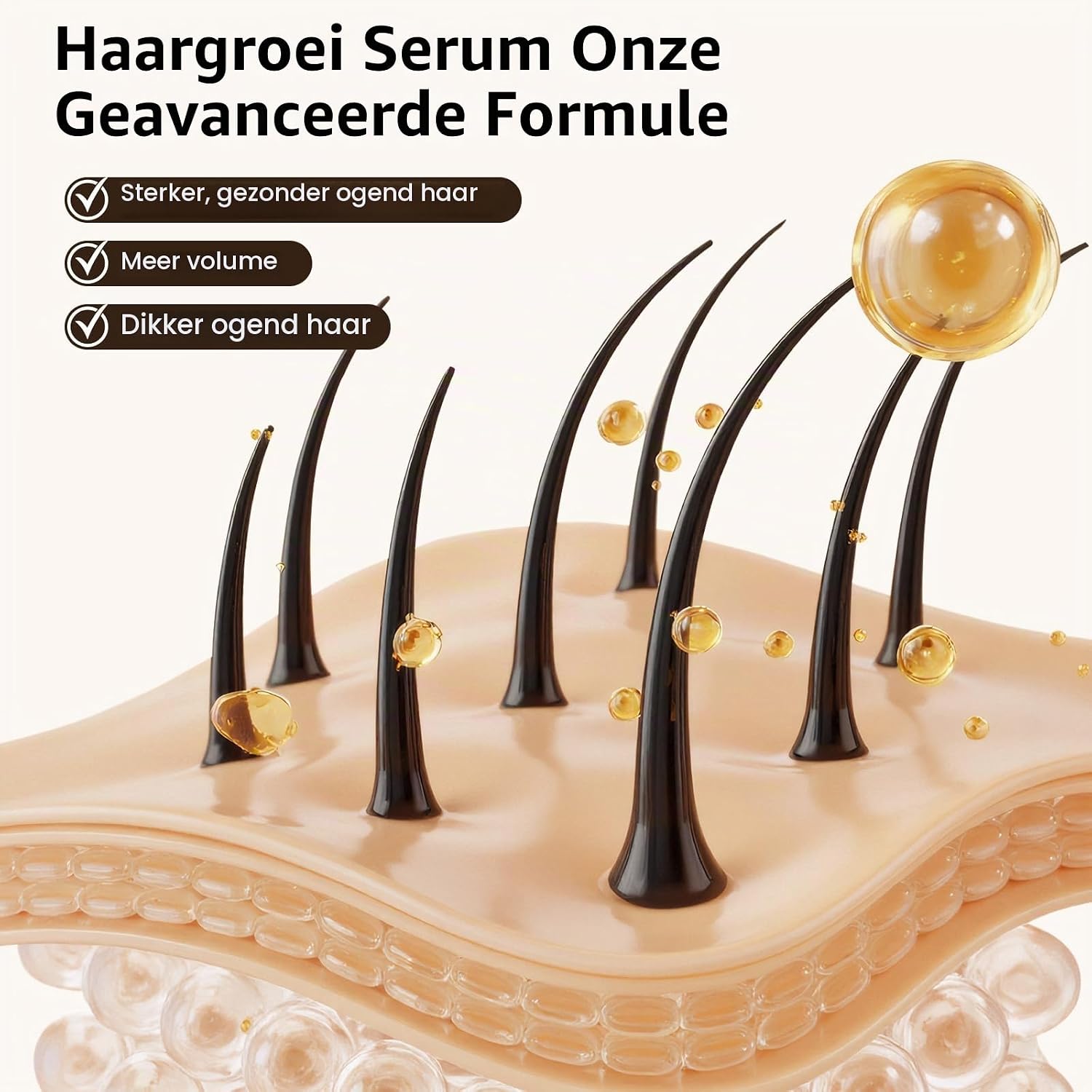 Detalle de Rouclo rozemarijn-haargroeiserum, 60 ml voor hoofdhuid en baard