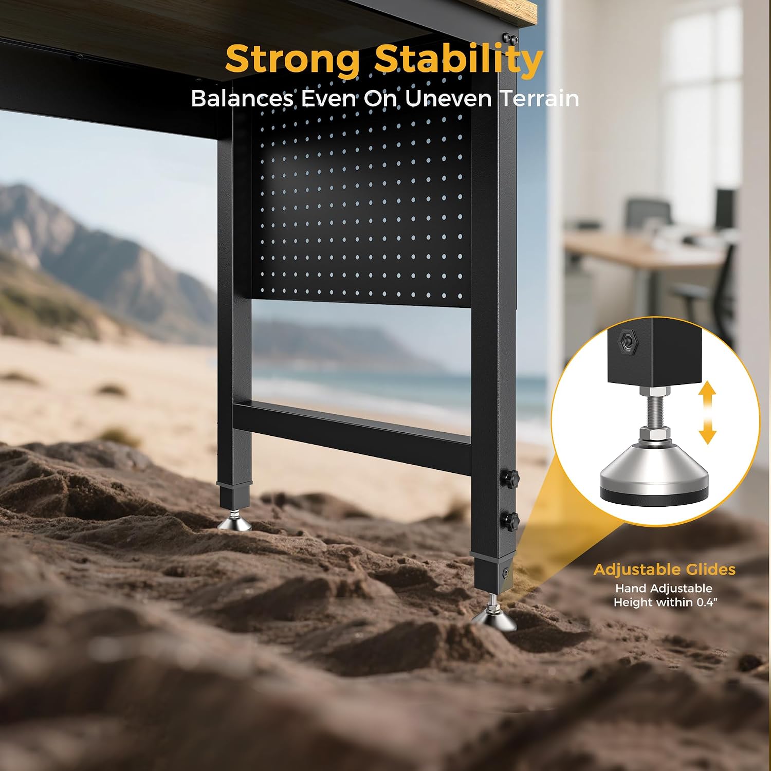 Detalle 1 de CAMMOO Adjustable Workbench 48-inch