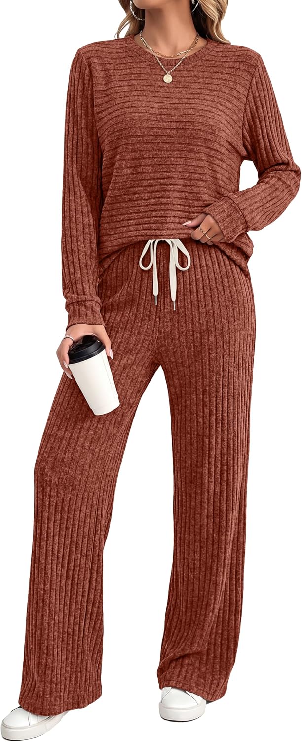 Detalle 2 de Sipaya Women's Lounge Set, Ribbed Knit
