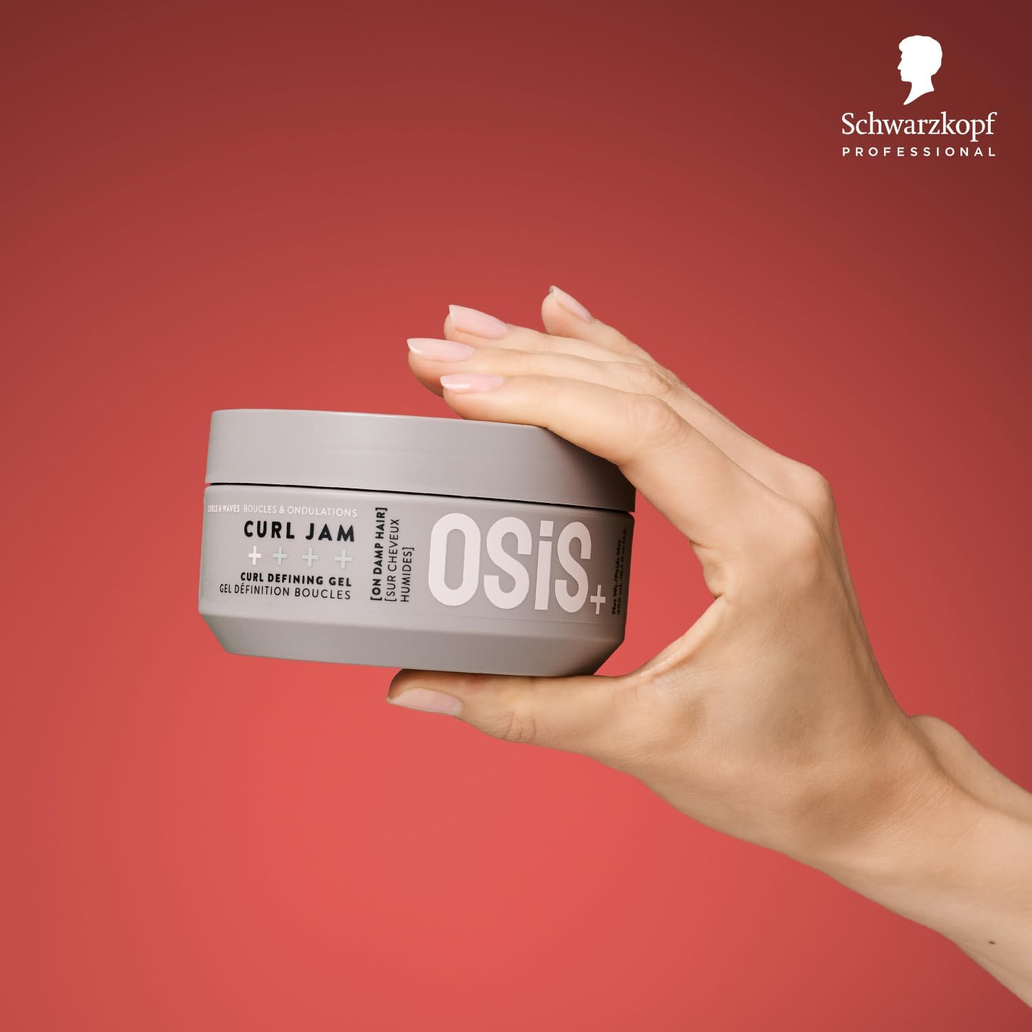 Thumbnail 4 de Schwarzkopf Professional OSiS Curl Jam Gel for Natural Curls & Coils (300 ml) – light hold anti-humidity