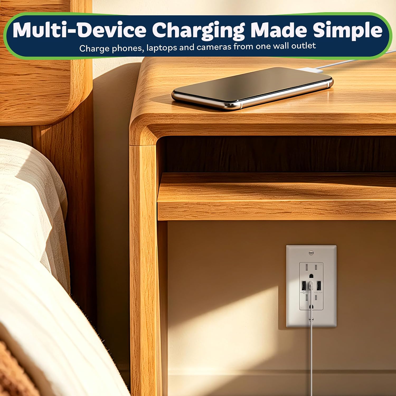 Thumbnail 4 de TOPGREENER TU21536AC3 20-pack USB Outlet ๐