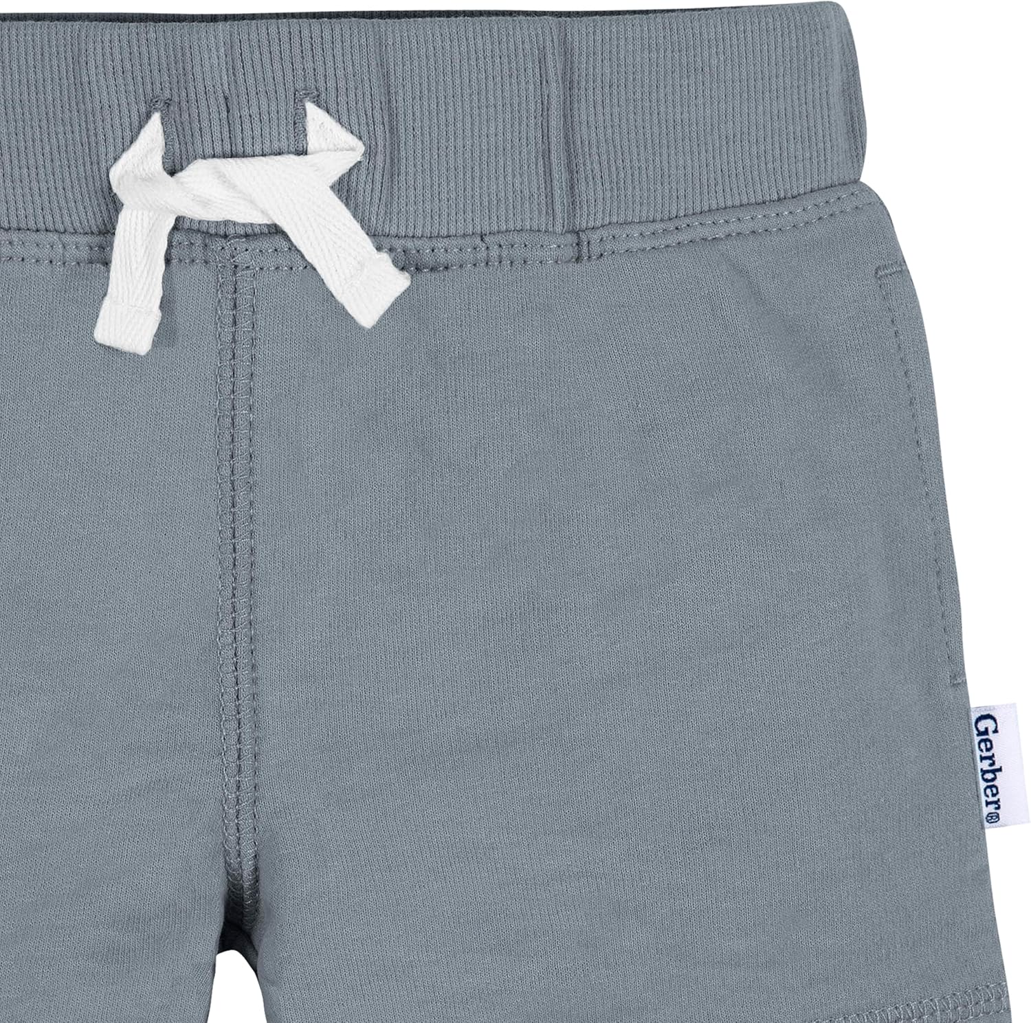 Detalle 2 de Gerber Toddler 3-Pack Pull-on Knit Shorts – Short décontracté pour bébé et tout-petit