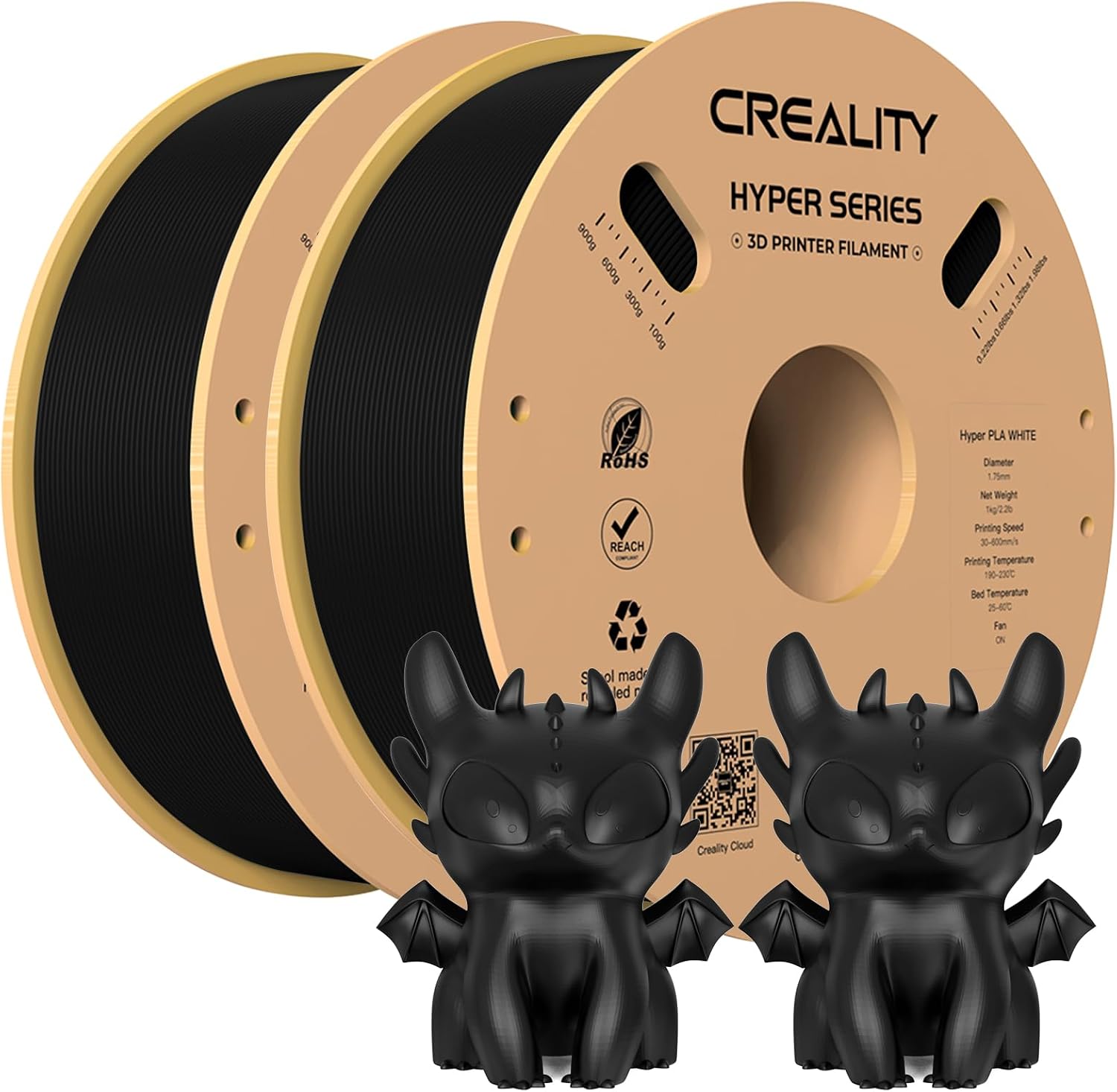 Detalle de Creality Space PI Filament Trockner Plus (2 Rollen) mit 360° Heißluft und 48h Timer