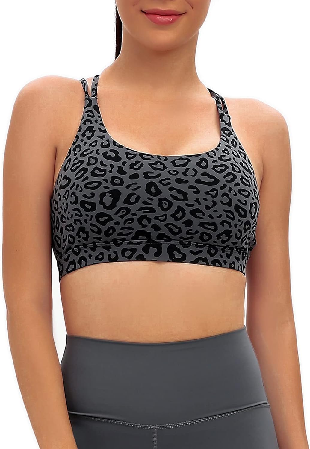 Detalle de RUNNING GIRL Padded Sports Bra Longline