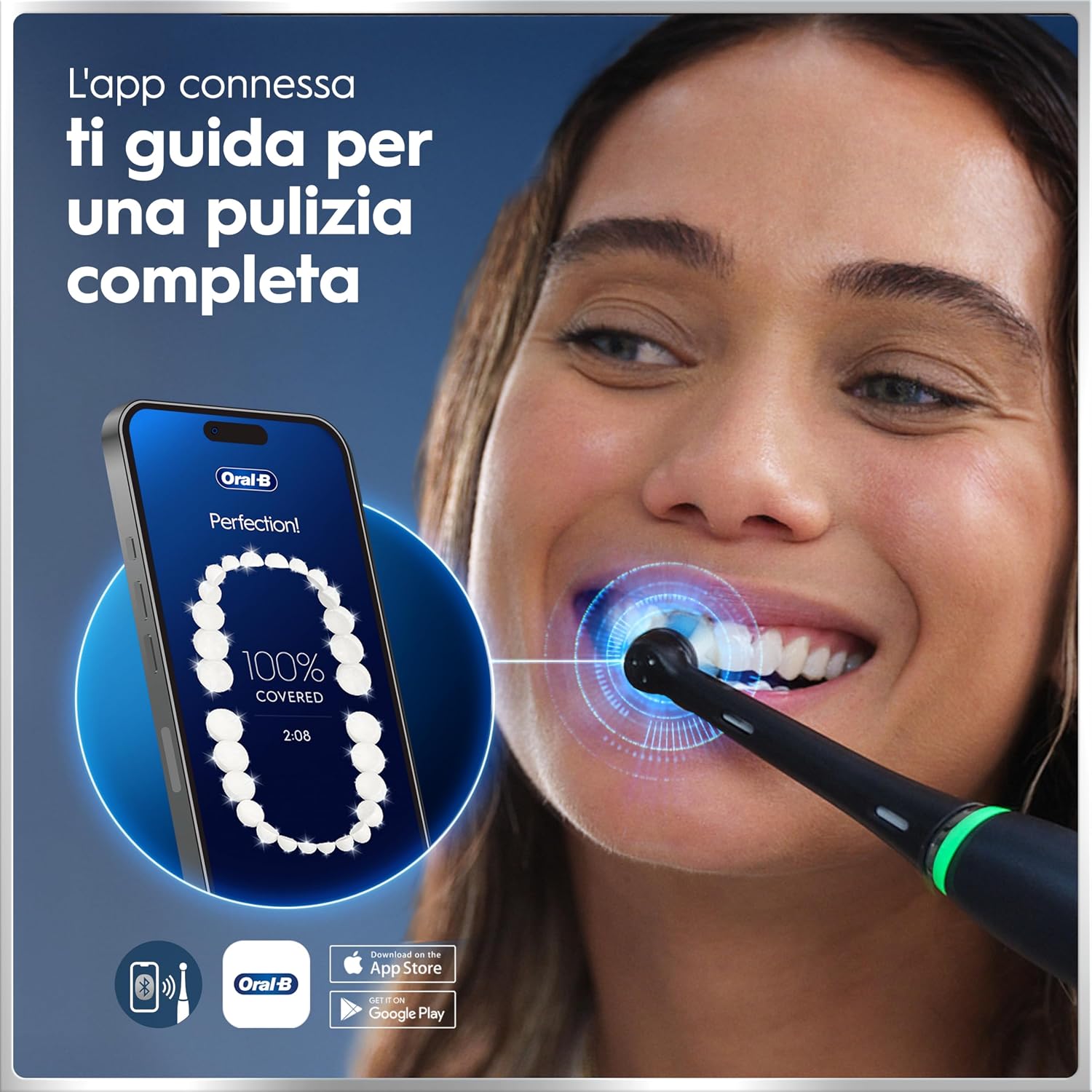 Detalle de Oral-B iO 6N spazzolino elettrico 2 testine 🦷