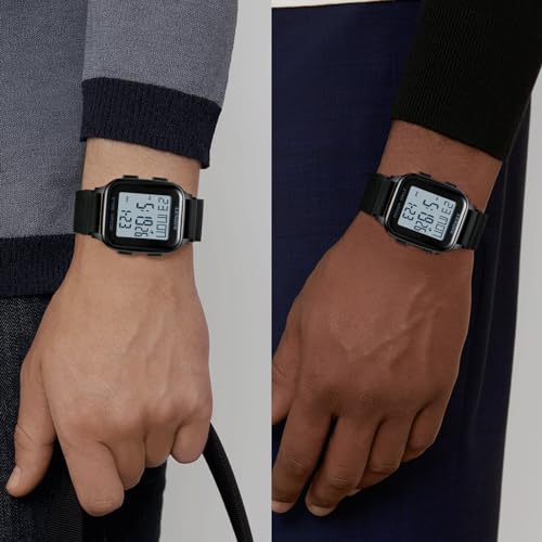 Thumbnail 7 de LN LENQIN Reloj Digital Deportivo para Hombres – 50 m/12 mm ultradelgado con luz EL
