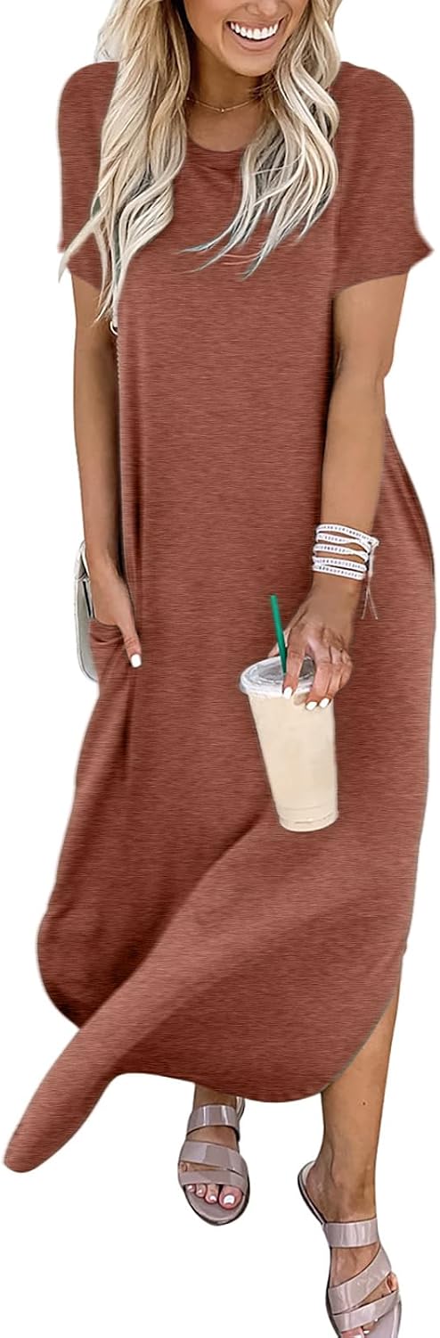 Thumbnail 4 de ANRABESS Maxi Dress Short Sleeve