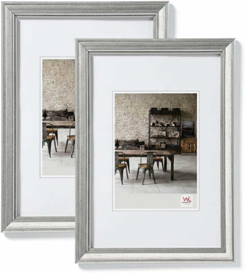 Detalle de Cadre photo Walther Design en acier, JA050D (40 x 50 cm)