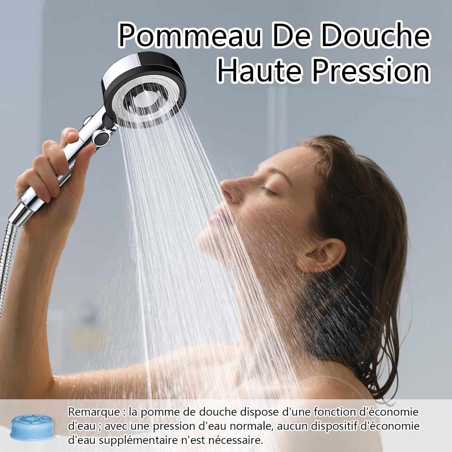 Detalle 2 de Nafall Pommeau Douche 5 modes 6 L/min
