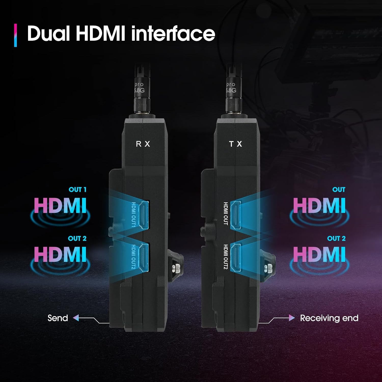 Thumbnail 5 de SVBONY ST1 Transmisor HDMI inalámbrico 300 m