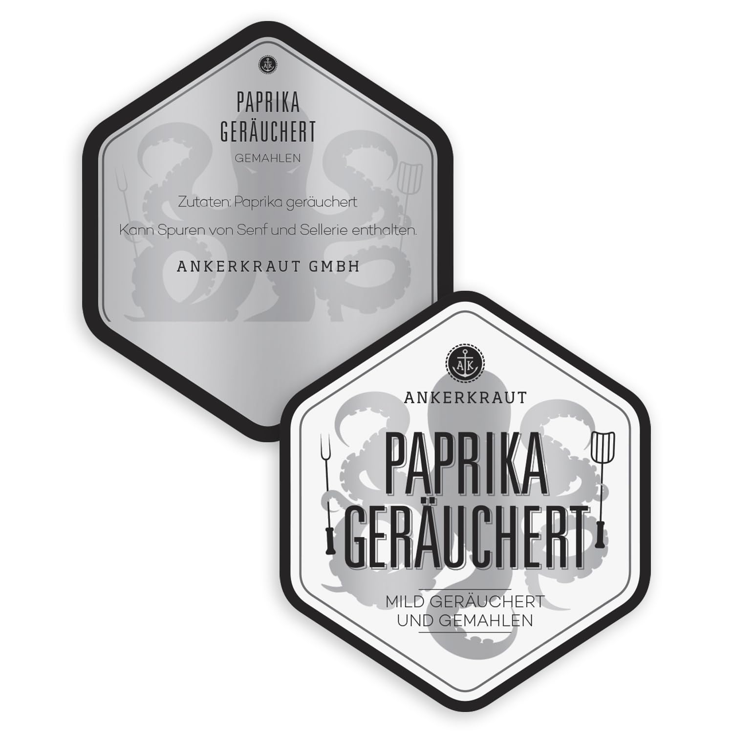 Detalle 2 de Ankerkraut Paprika geräuchert – gemahlene, rauchige Paprika im Streuer (170 g)